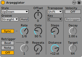 Arpeggiator