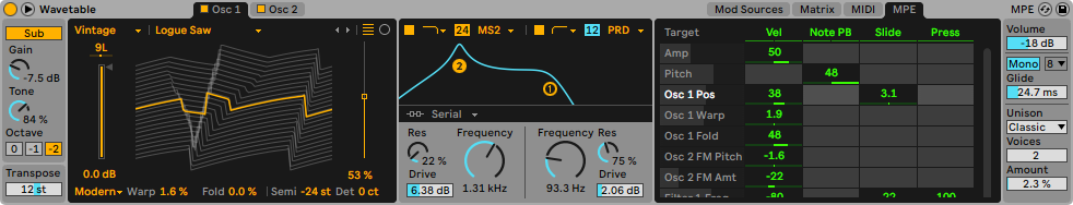 Wavetable